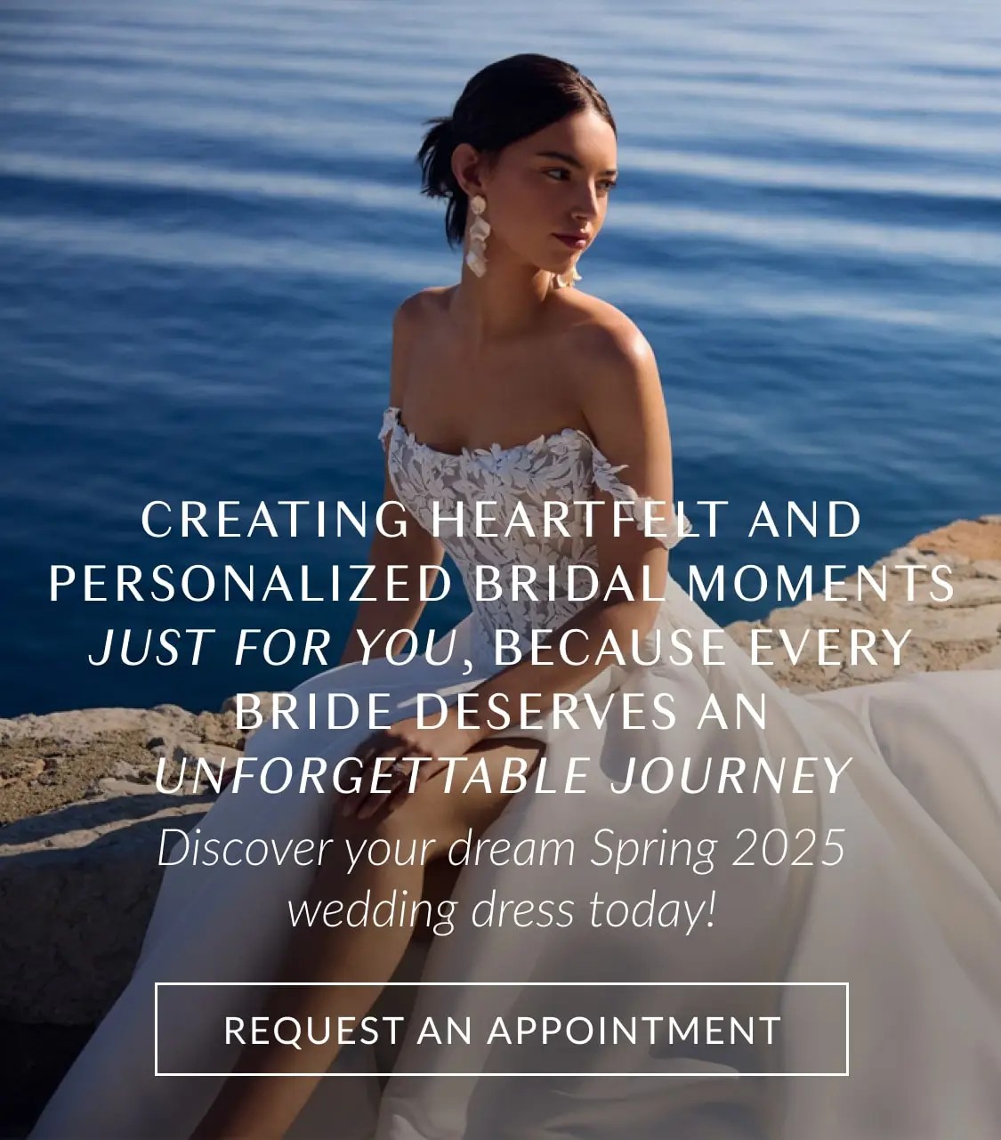 Purchase your wedding dress at Allure Bridal Boutique today! Creating personalized and heartfelt memories!